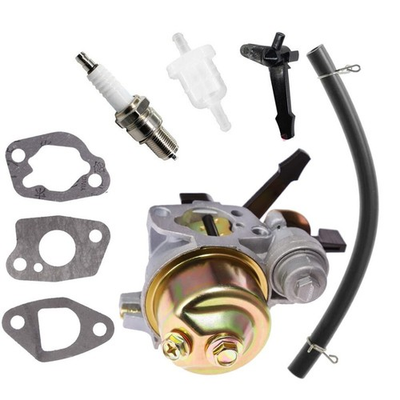 #ad #ad For Loncin Engine 5.5 6.5 Snow Blower Plate Motor Part Repair Carburetor Set $32.85