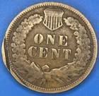 1909-S Indian Head Cent ~ Obv/Rev Rim Burr and Die Clash Errors