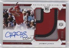 2021 National Treasures Rookie Material Signatures 92/99 Jahmai Jones Auto nd3