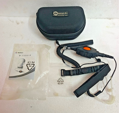 Chiyang CY-HS1518 explosionsgeschützte Kehlluftschlauch Mikrofon Headsets 3,5 mm