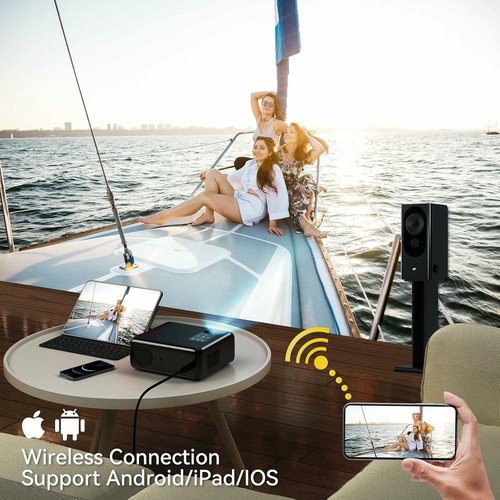 Rayfoto 9500L, Proyector Full HD Native 1920 x 1080P, proyector Bluetooth WiFi, - Imagen 8 de 9