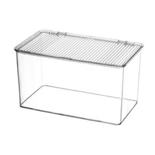 3 Pieces Acrylic Organizer Box Dustproof Transparent Organizer Box Easy to