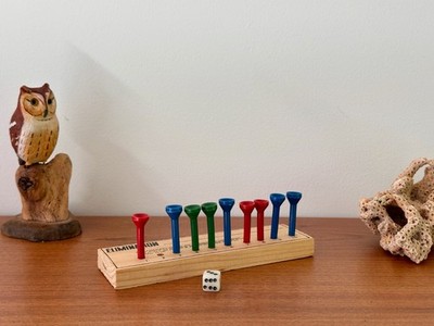 Vintage IQ Puzzle Pair: Elimination and Genius Evaluator See How Smart You Are