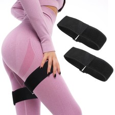 2 Pcs Occlusion Bands Glutes Hip Building Blood Flow Restriction Band BFR Bun...