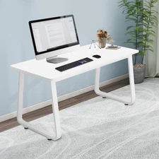Modern Computer Desk for Small Spaces,Computer Desk,Writing Study Laptop PC Desk