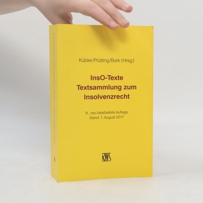 InsO-Texte  |  Reinhard Bork