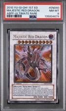 Majestic Red Dragon ABPF-EN040 1st Edition Ultimate Rare PSA 8