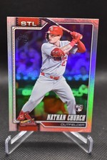 Nathan Church Rookie 2026 Topps Series 1 Silver Foil St. Louis Cardinals