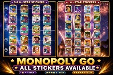 Monopoly Go All stickers available for sale in best price