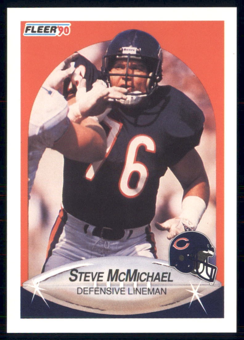 1990 Fleer - Steve McMichael #296