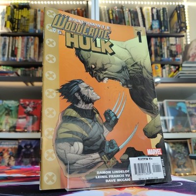 Marvel Comics X 6 Ultimate Wolverine Vs Hulk, Iron Man, Captain America