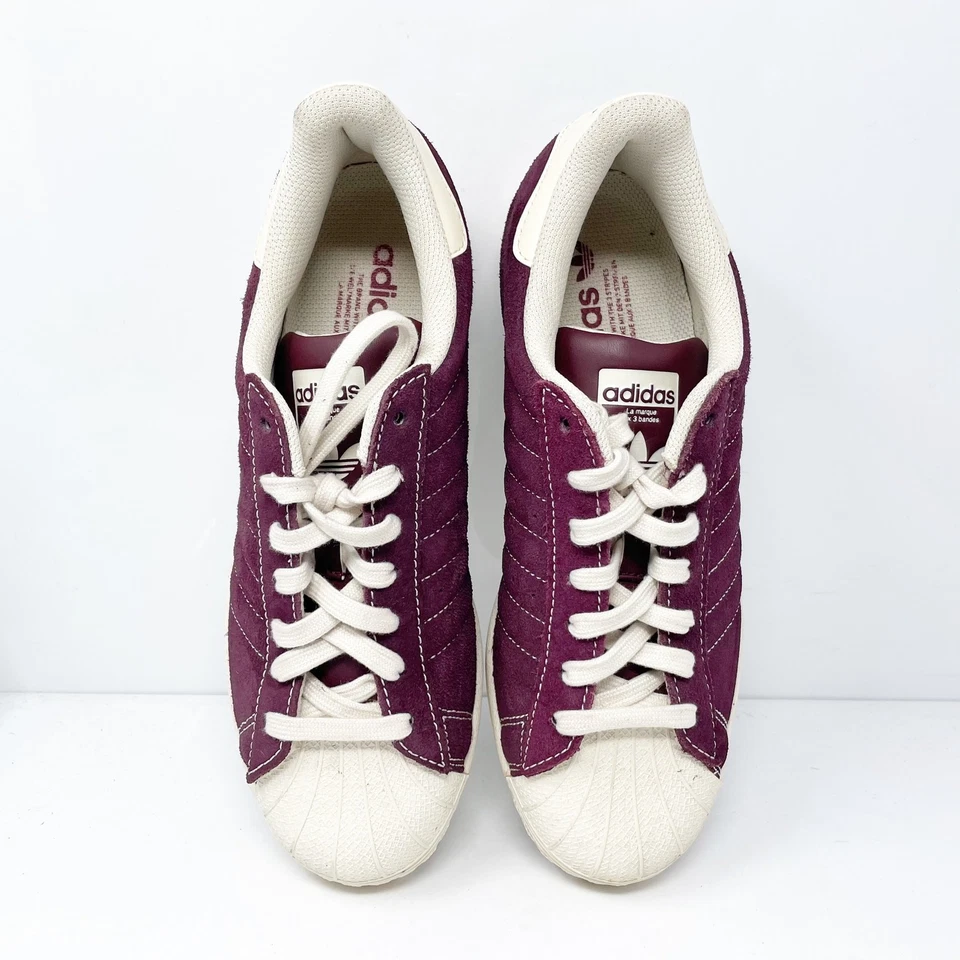Adidas Womens Superstar IF7676 Purple Casual Shoes Sneakers Size 8 - Image 4 of 4