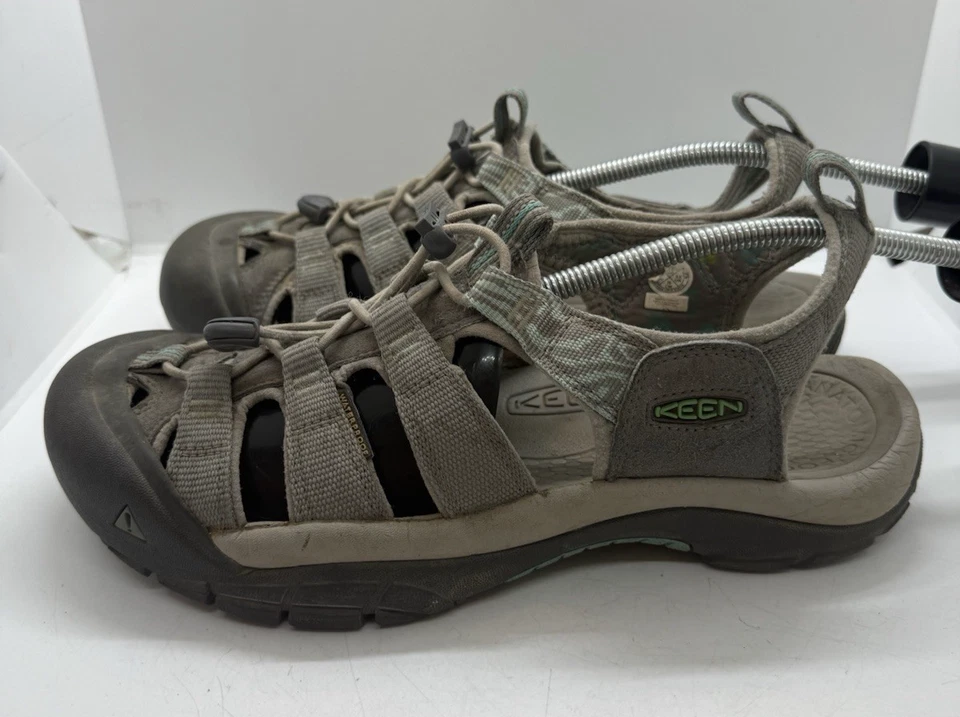 Keen Newport H2 Waterproof Sport Sandals Hiking Trails Gray Blue Women's Size 11 - Image 3 of 4