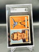 1957 Topps #119 Bart Starr RC SGC 4