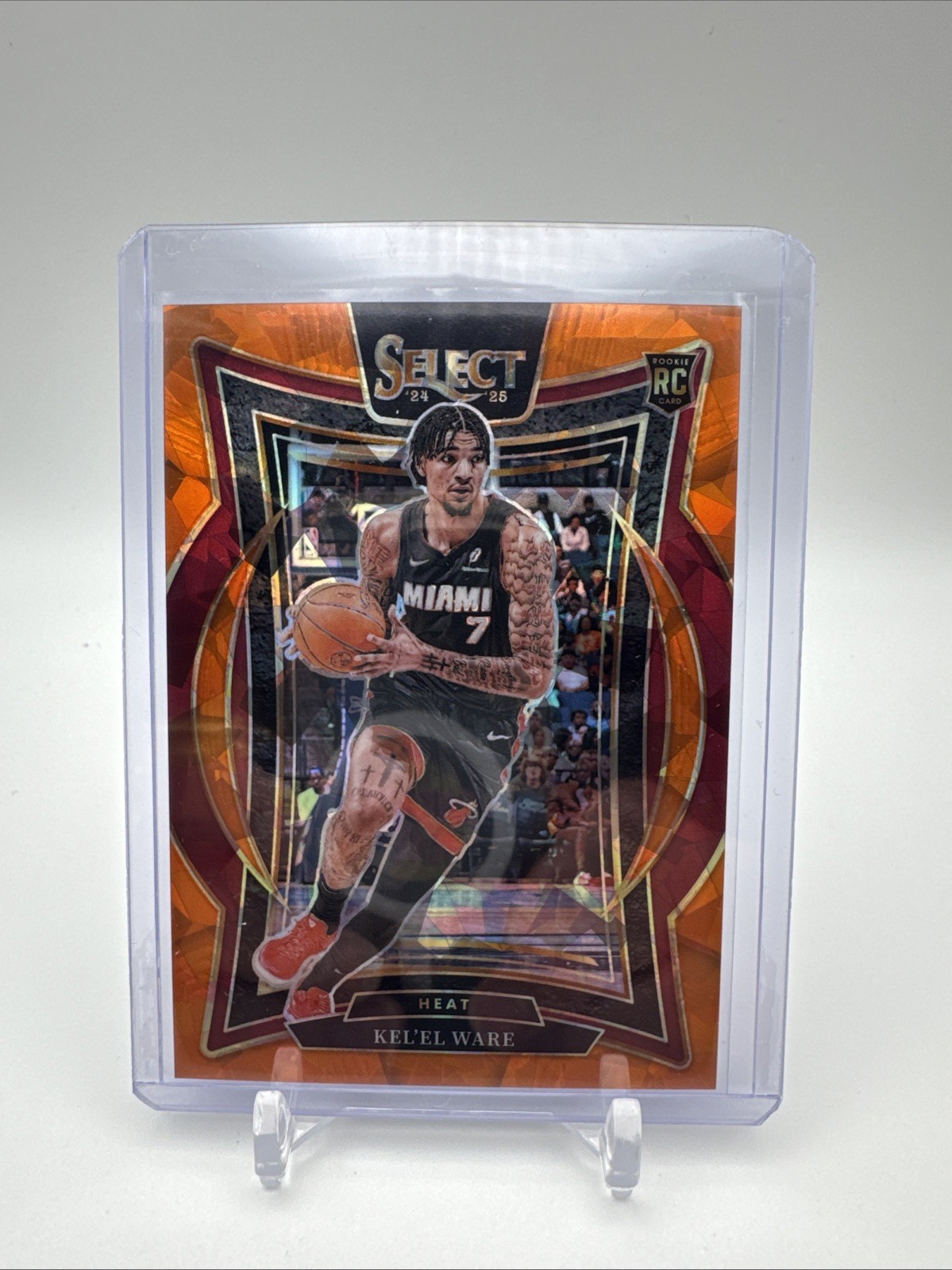2024-25 Select Concourse Kel'el Ware #66 Orange Cracked Ice Prizm /275 CLEAN 🔥