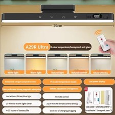 Touch Table Lamp Magnetic Rechargeable LED Night Light 2500mAh