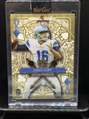 JARED GOFF 2024 Wild Card 5 Card Draw 1/1 #SDJD-JGN (NFL26)