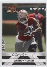 2010 Panini Threads Rookie Anthony Dixon #206 0f6