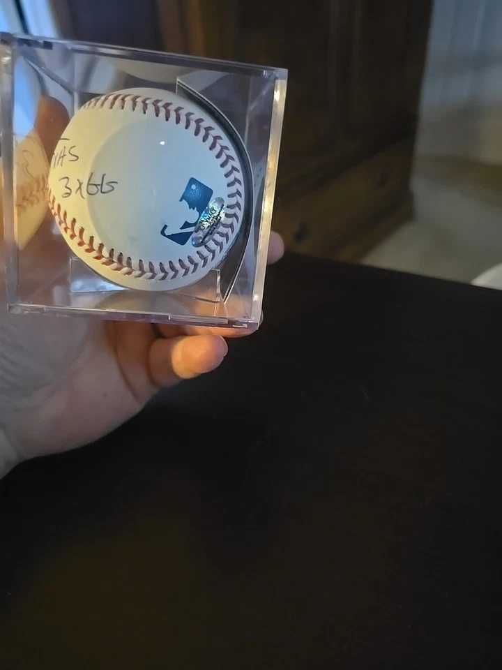 Joe Pepitone 亲笔签名美国联盟官方棒球 JSA — 第 2/4 张图片