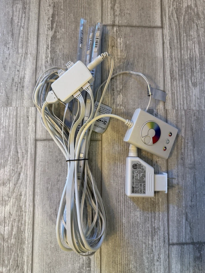 Juego de 4 tiras de luz LED diodo IKEA multicolor 21777 usado en excelente estado Foto 3 de 4