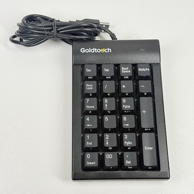 Goldtouch KeyPad Side Keyboard USB PC Numeric 22-Key Black GTC-0077