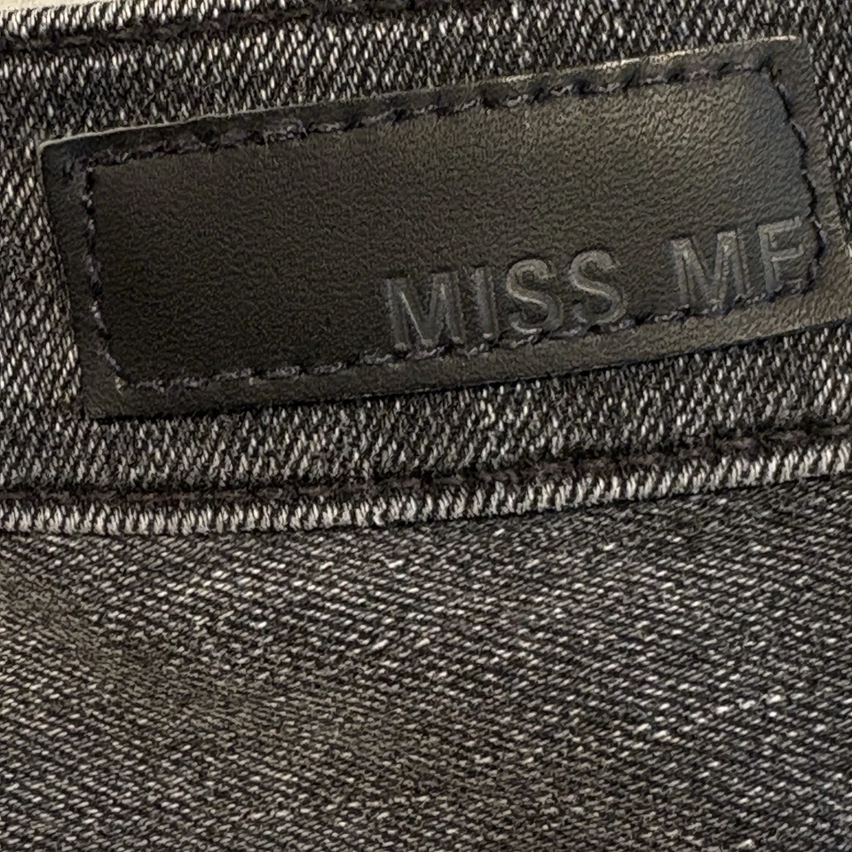 Pantalones Cortos de Jean Miss Me Corte Para Mujer 28 Distressed Thrash Denim Tiro Alto Foto 3 de 4