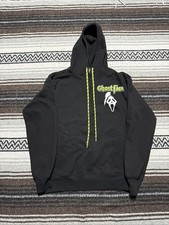 Bioworld Ghost Face Hoodie Mens S Black Horror Movie Graphic Pullover