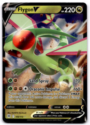 Flygon V 106/172 Brilliant Stars Holo Ultra Rare