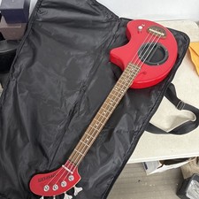 Fernandes Red Mini Bass Guitar