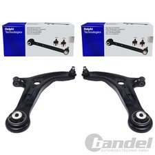2x DELPHI QUERLENKER + TRAGGELENK LAGER VORNE LI+RE passend für FORD FIESTA VI