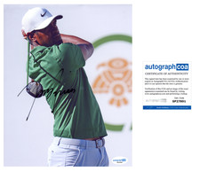 TONY FINAU SIGNED AUTOGRAPHED GOLF PGA 8X10 PHOTO ACOA