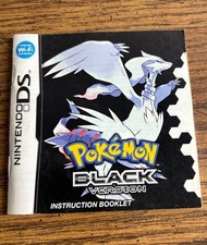 Pokemon Black Version for Nintendo DS Authentic Manual Only