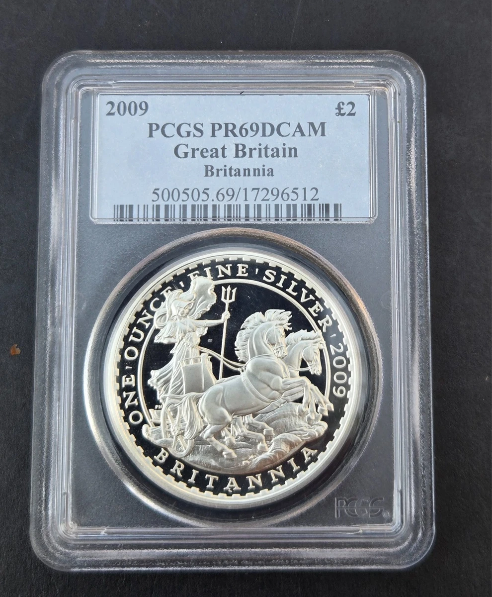 UK Britannia PCGS Grade PR 69 Silver Bullion Coins for sale | eBay