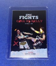 Gina Carano MMA Cards and Autographed Memorabilia Guide 25