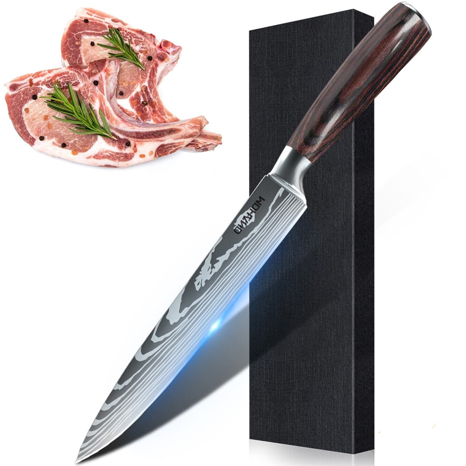 Razor Sharp Kitchen Knife Stainless Steel Slicing Knife