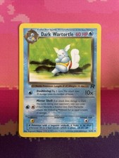 Pokemon Karte Dunkles Wartortle Team Rocket Uncommon 46/82 Near Mint Zustand