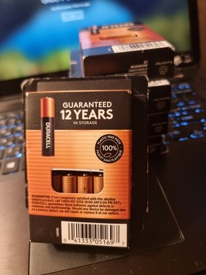 Duracell AAA 1.5V Alkaline Batteries With Excl Power Boost, Pack of 24, NEW PACK