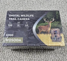New Sealed WOSODA G900 4K Digital Wildlife Trail Camera Wide Angle Infrared