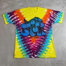 VTG 90s Woodstock 1969-1994 Music Fest Shirt Mens M Multicolor Preowned Tie Dye