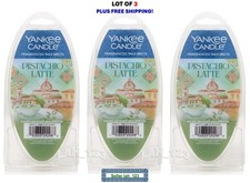 LOT OF 3 Yankee Candle Wax Melts 6-Pack~PISTA...