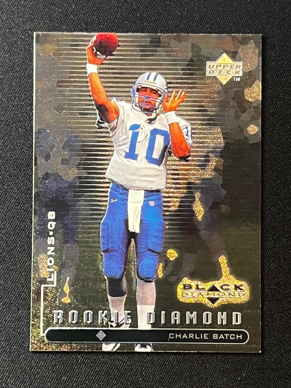 1998 Upper Deck Black Diamond Rookie Edition #118 Charlie Batch