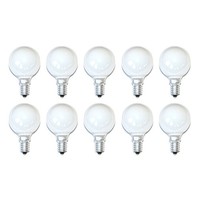 10 X GlüHbirne Tropfen 40W E14 Opal Weiß Matt GlüHlampe 40 Watt GlüHbirnen Kugel