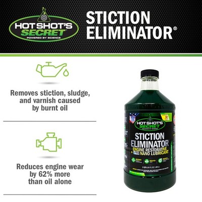 Hot Shot s Secret Original Stiction Eliminator 64 oz   Treats 32 Quarts of Oil