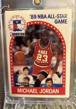 1989-90 NBA Hoops - All-Star Game Michael Jordan #21 GOAT! HOFer 🔥🔥Bulls