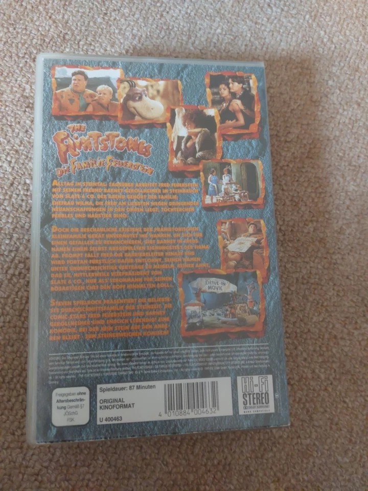 The Flintstones - Die Familie Feuerstein VHS Film B002G5K41M 4010884004632 - Bild 2 von 3