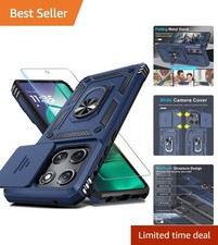 Shockproof Protective Case for Moto G Stylus 2025/2026: Kickstand  Lens Cover