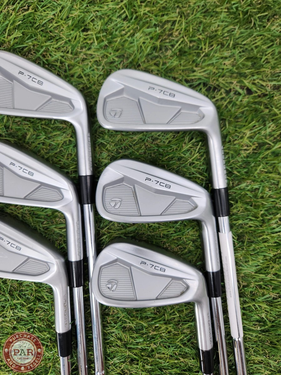 2024 TAYLORMADE P7CB IRON SET 4-9 XSTIFF DYNAGOLD MID 115 X100