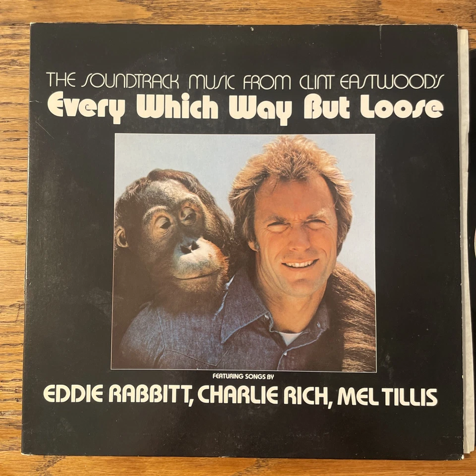 Every Which Way But Loose OST Soundtrack LP Elektra GF 1st USA Press EX!!!! - Image 2 of 4