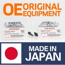 ONE Pair Headlight Washer Nozzle Cover Chrome & Black CLIP for Lexus GS300 GS350