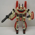 Transformers G1 Jetfire Complete Bandai Japan 1985 Vintage Discolored Flawed